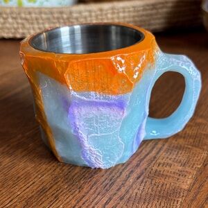 Colorful Geode-Inspired Mug